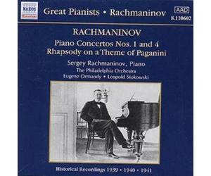 Mark Obert-Thor RACHMANINOV - PIANO CONCERTOS NOS. 1 AND 4 - RHAPSODY ON A (CD)