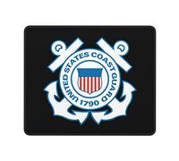 Mark of The U.S. Coast Guard Mousepad Portatile Tappetino per Mouse Antiscivolo Mouse Pad per Gaming Laptop Ufficio 25X30Cm