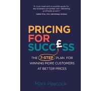 Mark Peacock Pricing for Success (Tascabile)