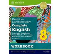 Mark Pedroz Annabel Charl Cambridge Lower Secondary Complete Englis (Tascabile)