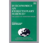 Mark Perlman Is Economics an Evolutionary Science? (Copertina rigida)