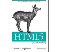 Mark Pilgrim HTML5 - Up and Running (Tascabile) OREILLY