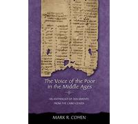 Mark R. Cohen The Voice of the Poor in the Middle Ages (Tascabile)