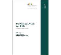 Mark R Freedland The Public Law/Private Law Divide (Copertina rigida)