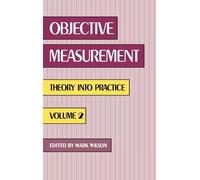 Mark R. Wilson Objective Measurement (Copertina rigida)