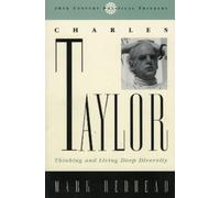 Mark Redhead Charles Taylor (Tascabile) 20th Century Political Thinkers