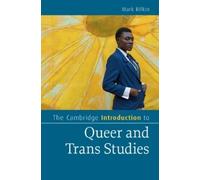 Mark Rifkin The Cambridge Introduction to Queer and Trans Stu (Copertina rigida)