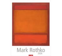 Mark Rothko Kalender 2026: Meisterwerke des abstrakten Expressionismus in einem XXL Wandkalender. Hochwertiger Kunstkalender Großformat 49 x 68 cm.