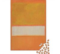 Mark Rothko Puzzle arte Da 1000 Pezzi, Puzzles dipinto Per Adulti, opere d'arte famose nel mondo Impossible Rompicapo, Gioco Di Abilità Colorato, Regalo Per Le Vacanze O Per Il Compleanno
