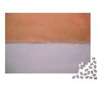 Mark Rothko Puzzle Di Legno opere d'arte famose nel mondo 1000 Pezzi, Puzzles Impossible museo, Per Adulti Classici, Rompicapo dipinto Per Giovani Giochi Educativi
