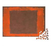 Mark Rothko Puzzle dipinto Da 1000 Pezzi, Puzzles arte Per Adulti, museo Impossible Rompicapo, Gioco Di Abilità Colorato, Regalo Per Le Vacanze O Per Il Compleanno