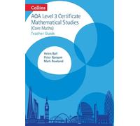 Mark Rowland Peter Ransom H AQA Level 3 Mathematical Studies Teac (Anello, filo)