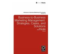 Mark S. Glynn Business-to-Business Marketing Management (Copertina rigida)