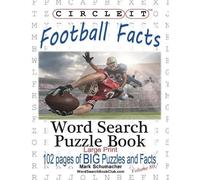Mark Schumacher Lowry Globa Circle It, Football Facts, Word Search, (Tascabile)