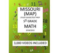 Mark Shannon 5th Grade MISSOURI MAP, 2019 MATH, Test Prep (Tascabile)