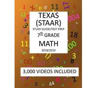 Mark Shannon 7th Grade TEXAS STAAR, MATH (Tascabile)