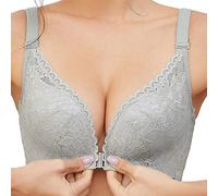 Mark T Shirt Wireless Bralette Sport Yoga Reggiseno U parte superiore del tubo avvolgente petto donna gilet senza cuciture reggiseno tubo superiore da donna, grigio., 95C