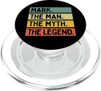 Mark The Man The Myth The Legend Citazione personalizzata divertente PopSockets PopGrip per MagSafe