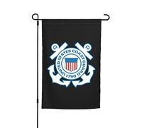 Mark The U.S. Coast Guard Bandiera Da Giardino Con Occhielli Bandiera Da Esterno Moda Bandiere Da Cortile Per Festival Balcone Camera Da Letto 30X45cm