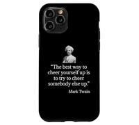 Mark Twain Camicia Mark Twain Il modo migliore per rallegrare citazione Custodia per iPhone 11 Pro