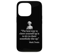 Mark Twain Camicia Mark Twain Il modo migliore per rallegrare citazione Custodia per iPhone 13 Pro