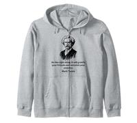Mark Twain Fa la Cosa Giusta Felpa con Cappuccio