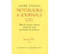 Mark Twain Mark Twain's Notebooks and Journals, Volume I (Copertina rigida)