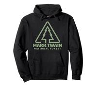 Mark Twain National Forest Missouri Trail Head Felpa con Cappuccio