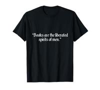 Mark Twain Shirt Mark Twain Books Citazione letteraria Maglietta