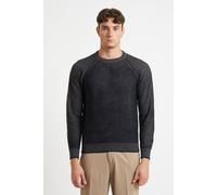 MARK UP Maglia Uomo Girocollo a Costine Manica a Forchetta MODELLO MK9900048 - Blu / M