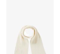 Mark Up Sciarpa Basic a Coste in Misto Acrilico e Nylon - Bianco