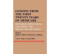 Mark V. Pauly Lessons from the First Twenty Years of Medicare (Copertina rigida)