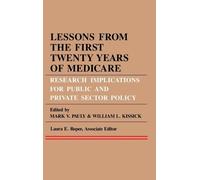 Mark V. Pauly Lessons from the First Twenty Years of Medicare (Copertina rigida)