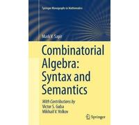 Mark V. Sapir Combinatorial Algebra: Syntax and Semantics (Tascabile)