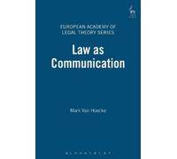 Mark Van Hoecke Law as Communication (Copertina rigida)