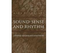 Mark W. Edwards Sound, Sense, and Rhythm (Tascabile) Martin Classical Lectures