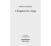 Mark W. Hamilton A Kingdom for a Stage (Copertina rigida)
