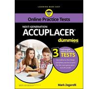 Mark Zegarelli ACCUPLACER For Dummies with Online Practice Tests (Tascabile)