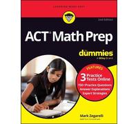 Mark Zegarelli ACT Math Prep For Dummies (Tascabile)