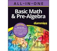 Mark Zegarelli Basic Math & Pre-Algebra All-in-One For Dummies (+ Ch (Tascabile)