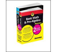Mark Zegarelli Basic Math & Pre-Algebra For Dummies Book + Workbook (Tascabile)