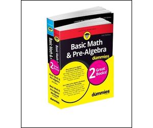 Mark Zegarelli Basic Math & Pre-Algebra For Dummies Book + Workbook (Tascabile)