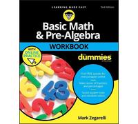 Mark Zegarelli Basic Math & Pre-Algebra Workbook For Dummies with On (Tascabile)