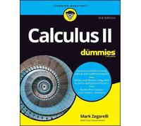 Mark Zegarelli Calculus II For Dummies (Tascabile)