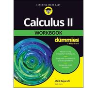 Mark Zegarelli Calculus II Workbook For Dummies (Tascabile)