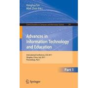 Mark Zhou Advances in Information Technology and Education (Tascabile)