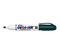 Markal dura-ink Permanent Ink Marker con punta media, Green, 12