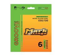 Markbass Groove Series Strings 6s 30-130 - Set di corde per basso a 6 corde