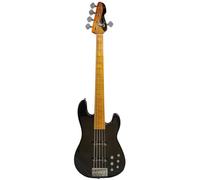 MARKBASS - MB GV 5 GLOXY VAL BLACK - 5-string active bass black maple fretboard