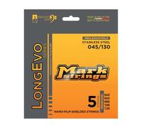 Markbass Longevo Series Strings 5s 45-130 Stainless Steel - Set di corde per basso a 5 corde